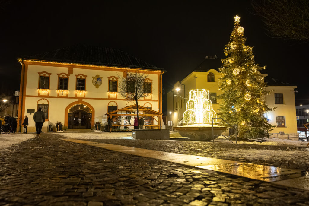 Adventní osvětlení ve Žďáře
